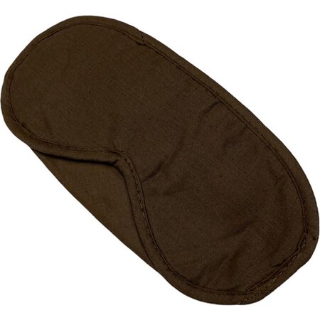 Merkloos Slaapmasker – Nachtmasker – Oogmasker Slaap – Mannen – Vrouwen – Bruin – 1 Stuk