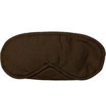 Merkloos Slaapmasker – Nachtmasker – Oogmasker Slaap – Mannen – Vrouwen – Bruin – 1 Stuk