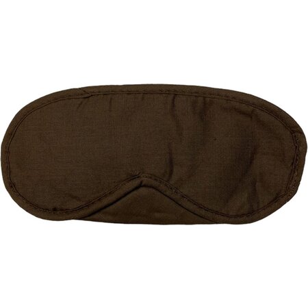 Merkloos Slaapmasker – Nachtmasker – Oogmasker Slaap – Mannen – Vrouwen – Bruin – 1 Stuk