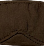 Merkloos Slaapmasker – Nachtmasker – Oogmasker Slaap – Mannen – Vrouwen – Bruin – 2 Stuks