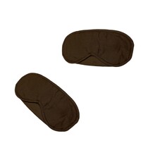 Slaapmasker – Nachtmasker – Oogmasker Slaap – Mannen – Vrouwen – Bruin – 2 Stuks