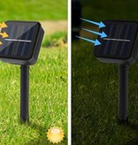 Verk Group Tuinverlichting - Solar - Guirlande zonne verlichting 20 led - Veelkleurig - 8 Verlichtingsmodi