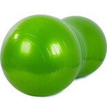 Verk Group Fitness gymbal - Yoga bal - Inclusief pomp - Pinda grote bonen - Lengte 90 cm - Groen - Revalidatiebal