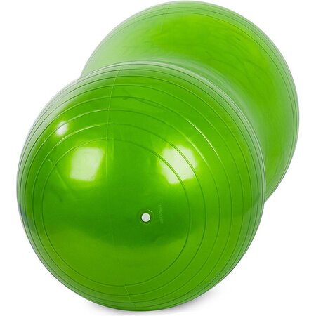 Verk Group Fitness gymbal - Yoga bal - Inclusief pomp - Pinda grote bonen - Lengte 90 cm - Groen - Revalidatiebal