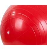 Verk Group Fitness gymbal - Yoga bal inclusief pomp - Pinda grote bonen - Lengte 90 cm - Rood