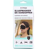 Benson Benson Reisset - Slaapmasker en oordoppen - Comfortabel - Zwart - Universele maat