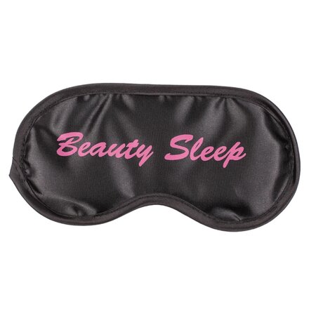 Out Of The Blue Slaap masker met Engelse spreuken - Set van 6 - Zwart