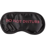 Out Of The Blue Slaap masker met Engelse spreuken - Set van 6 - Zwart