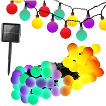 Tuinverlichting - Solar - Guirlande Zonne-Verlichting 40 led Veelkleurig
