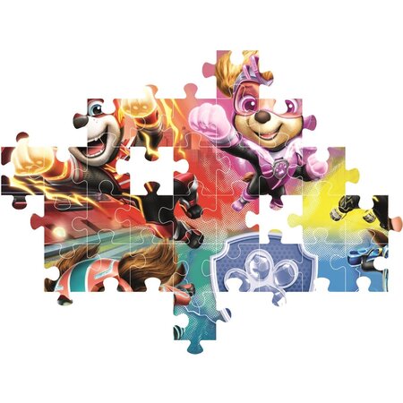 Clementoni Clementoni - Puzzel - 104 Stukjes - Paw Patrol: The Mighty Movie - Kinderpuzzel - Vanaf 6 Jaar