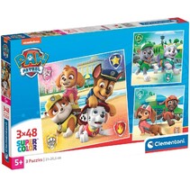 Paw Patrol - Puzzels - 3 stuks - 21 x 20,5 cm - Kinderen