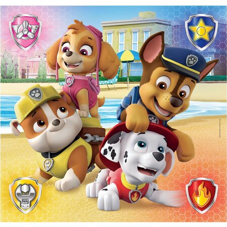 Clementoni Paw Patrol - Puzzels - 3 stuks - 21 x 20,5 cm - Kinderen
