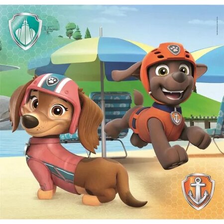 Clementoni Paw Patrol - Puzzels - 3 stuks - 21 x 20,5 cm - Kinderen
