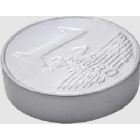 Merkloos Anti-stress Euro munt - Stressbal