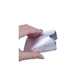 Merkloos 6x RFID bankpas beschermer - Kaarthouder Soft - Anti-Skimming - Rood