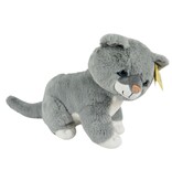 Sunkid Sunkid Poes - Kat - Knuffel - Grijs wit - 40 cm hoog