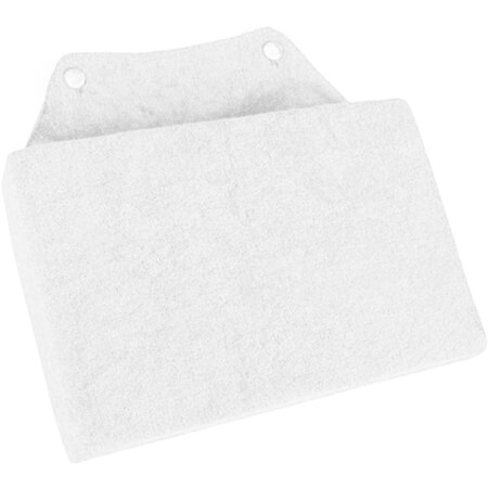 Merkloos Badkussen Sweet Dreams wit 25 x 16 cm