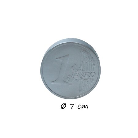 Merkloos Anti-stress Euro munt - Stressbal