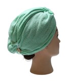 Banzaa Microvezel Handdoek - Haarwikkel - Mintgroen