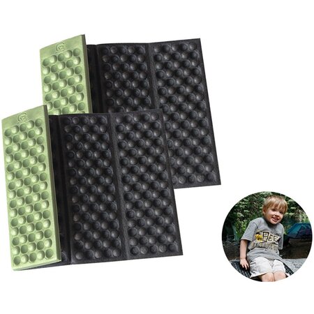 Verk Group Opvouwbaar Zitkussen - Schuimmat - Draagbare Outdoor Campingmat Waterdichte Zitmat