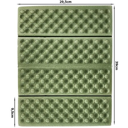 Verk Group Opvouwbaar Zitkussen - Schuimmat - Draagbare Outdoor Campingmat Waterdichte Zitmat