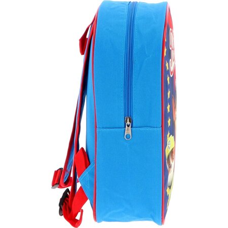 Paw patrol Paw Patrol - Rugzak - Blauw en rood - 3 karakters - Kindertas