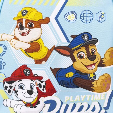 Paw patrol Paw Patrol Rugzak - Blauw - Playtime Pups! - Geel - Kindertas