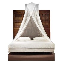 Muskietennet voor Over het Bed – Klamboe – Muggen Net – Geschikt voor 1 Persoons Bed en Twijfelaar - 40 x 230 x 630 cm
