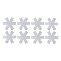 Panbeschermer - 8 stuks - Pannen en Potten - Ø 38 cm