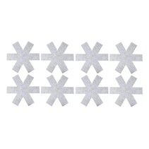 Panbeschermer - 8 stuks - Pannen en Potten - Ø 38 cm