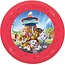 Paw Patrol Paw Patrol - Bord (per 8 stuks) - Rood - Feestbord - 21cm