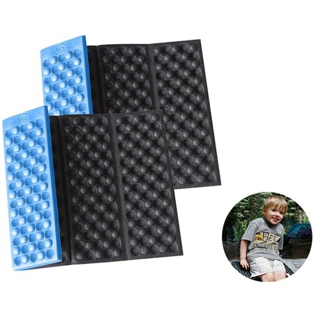Verk Group Opvouwbaar Zitkussen - Schuimmat - Draagbare Outdoor Campingmat - Waterdichte Zitmat