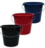 Merkloos Emmer - 5 liter huishoudemmer - 3 stuks