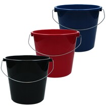 Emmer - 5 liter huishoudemmer - 3 stuks