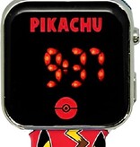 Pokémon Accutime Pokemon Pikachu LED Horloge - Rood