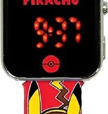 Pokémon Accutime Pokemon Pikachu LED Horloge - Rood