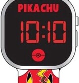Pokémon Accutime Pokemon Pikachu LED Horloge - Rood