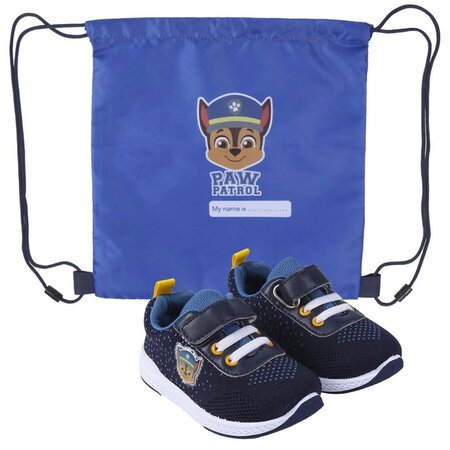 Paw Patrol Paw Patrol Casual Kinderschoenen met tas - Sneakers - Maat 24 - Blauw