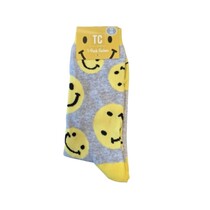 Leuke Smiley sokken - Multipack 3 paar sokken - Smile - Maat 43-46
