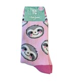 TC FASHION Leuke luiaard sokken - Multipack 3 paar sokken - Dieren - Maat 35-38