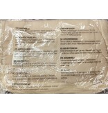 Merkloos Koffer organizer set 4-delig - Bagage packing cubes - Reis zakken - Creme