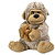 Paws Gorilla knuffel - met baby Gorilla - Aap - 30 cm - Lichtbruin