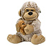 Paws Gorilla knuffel - met baby Gorilla - Aap - 30 cm - Lichtbruin