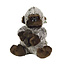 Paws Gorilla knuffel - met baby Gorilla - Aap - 30 cm - Bruin