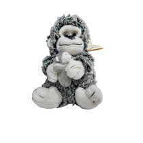 Gorilla knuffel - met baby Gorilla - Aap - 30 cm - Grijs