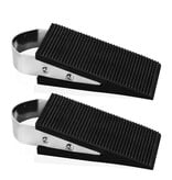 Merkloos Premium Deurstopper Stevige Rubberen Deurwig (set van 2) - Deurvastzetter, Deurklem voor binnen - en buitendeuren,