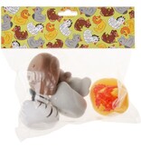 LG-Imports Badeendjes Wilde dieren 4 stuks 5.5cm