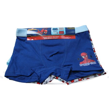 Marvel Spiderman boxershorts - Maat 110/116 - 4 Stuks
