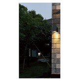Hofftech Wandlamp LED GU-10 IP-65 - Enkele lichtbundel Dimbaar ‒ Vierkant 8.1 cm - Zwart