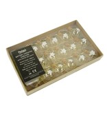 Parlane Indoor lampjes slinger - Sterretjes - 1.2 meter - 15 lichtjes - Warm white - Batterij - Lichtsnoer